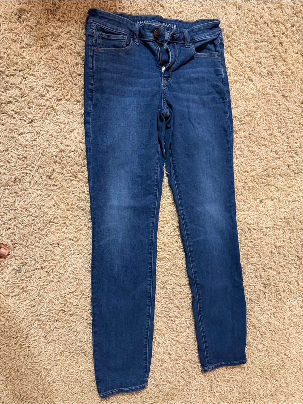 American Eagle Outfitters Womens Indigo Skinny Jeans
